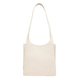 Jules ivory leather tote bag