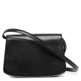 Sofia 8.75 black leather shoulder bag