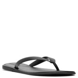 Beach black flip flop sandals