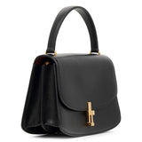Sofia 8.75 black leather bag