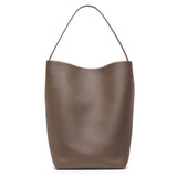 Large N/S park elephant leather tote bag
