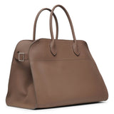 Soft Margaux 15 taupe matte grain bag