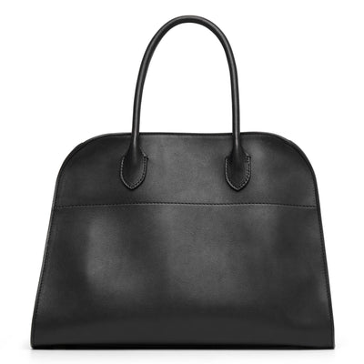 Soft Margaux 12 black leather bag