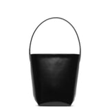 Small N/S park black polished calf tote bag