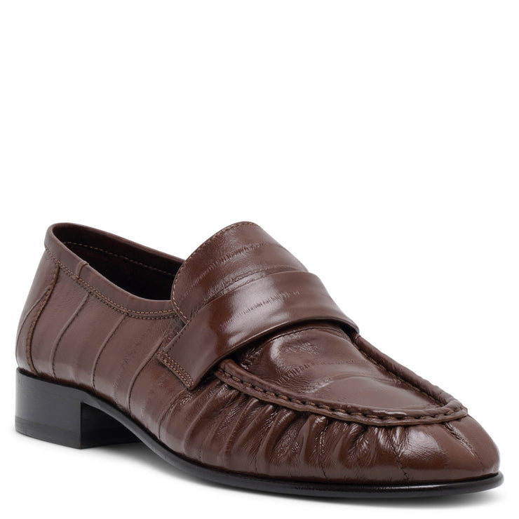Soft light brown loafers