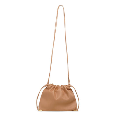 Angy cream leather bag