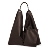 Bindle 3 dark brown shoulder bag
