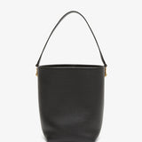 Small NS hook black tote bag