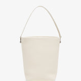 Small NS hook ivory tote bag