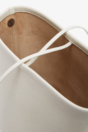 Small NS hook ivory tote bag