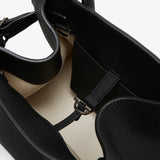 Soft Margaux 10 black leather bag