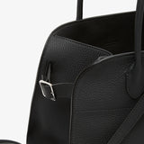 Soft Margaux 12 black leather bag