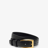Arco black gold buckle belt