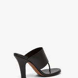 Signum black sandals