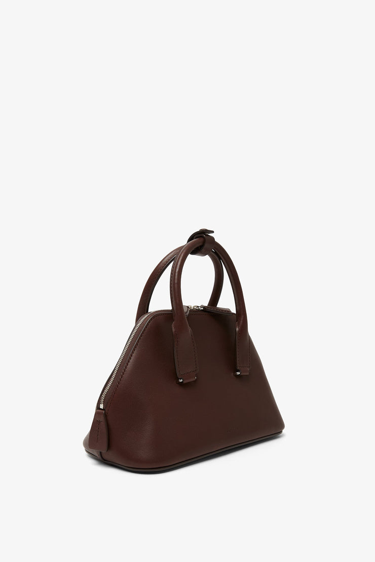 Mini Devon brown leather bag