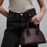 Mini Devon brown leather bag