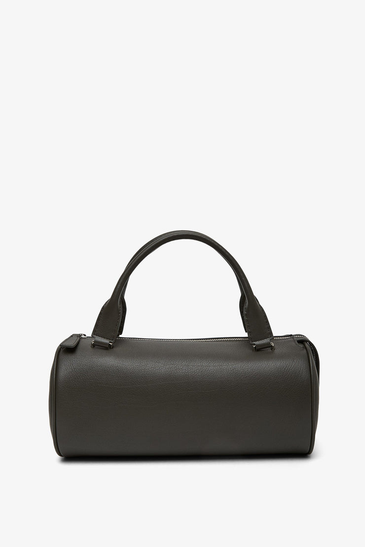 Edith grey small leather bag