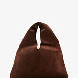 Small Bindle brown suede shoulder bag