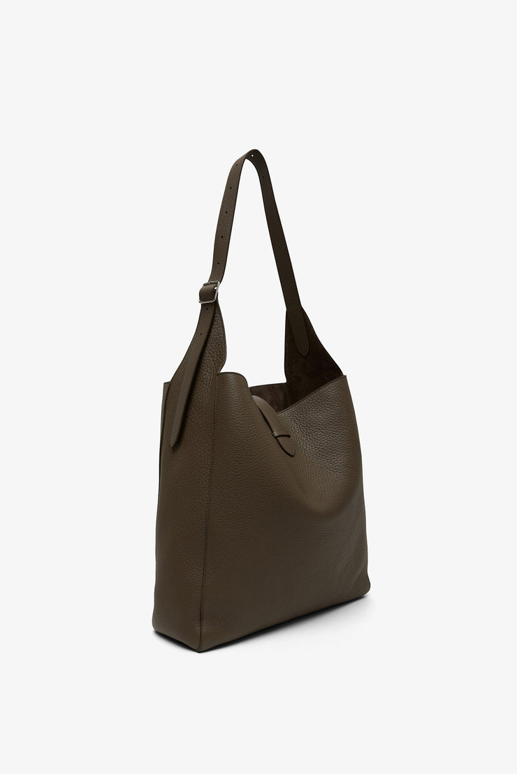 Blake taupe hobo bag