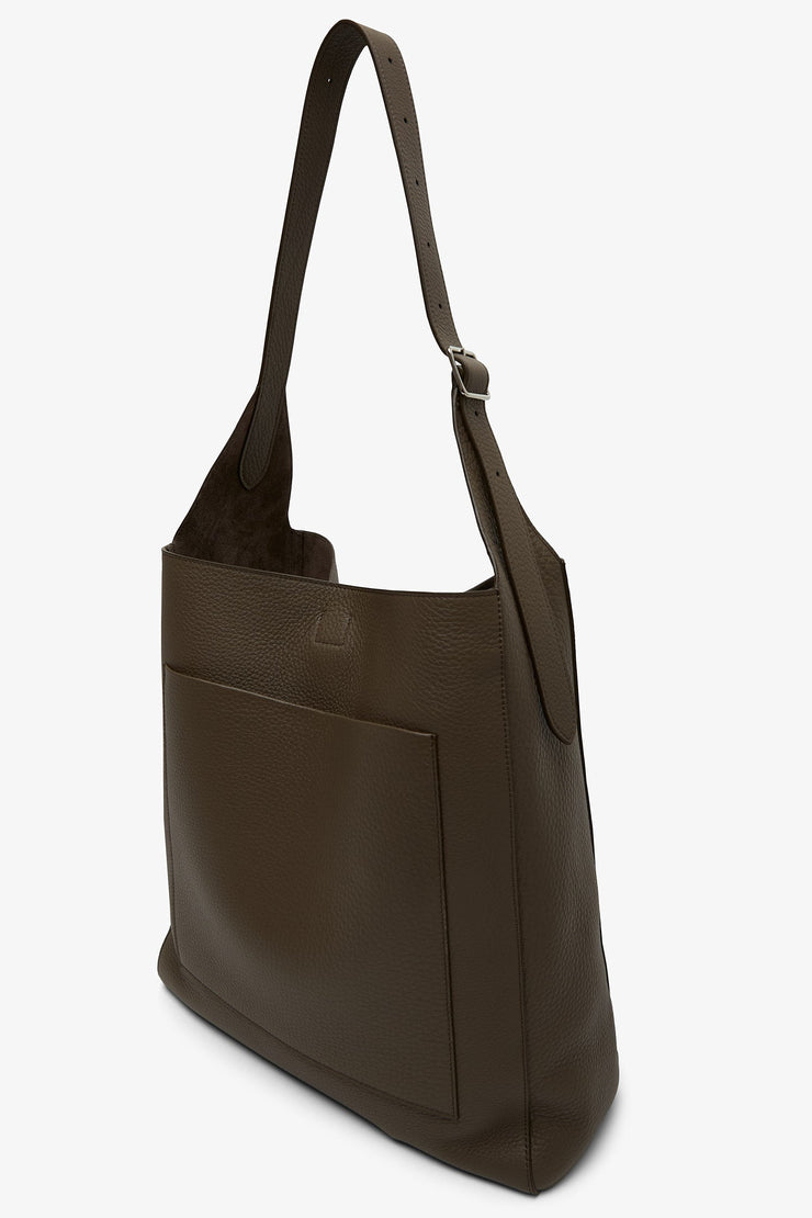 Blake taupe hobo bag