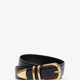 Vintage black belt