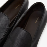 Awar flat black loafers