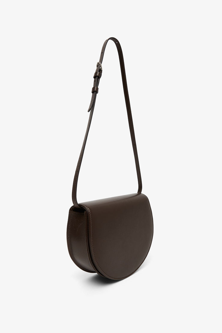 Canteen dark brown crossbody bag