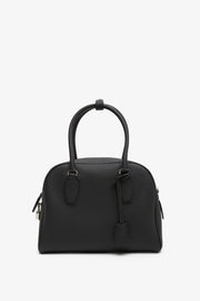 India 10.00 black top handle bag