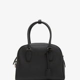 India 10.00 black top handle bag