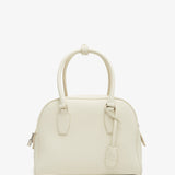 India 10.00 white top handle bag