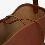Medium N/S Park dark cuir tote bag