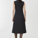 Amor dark grey melange dress