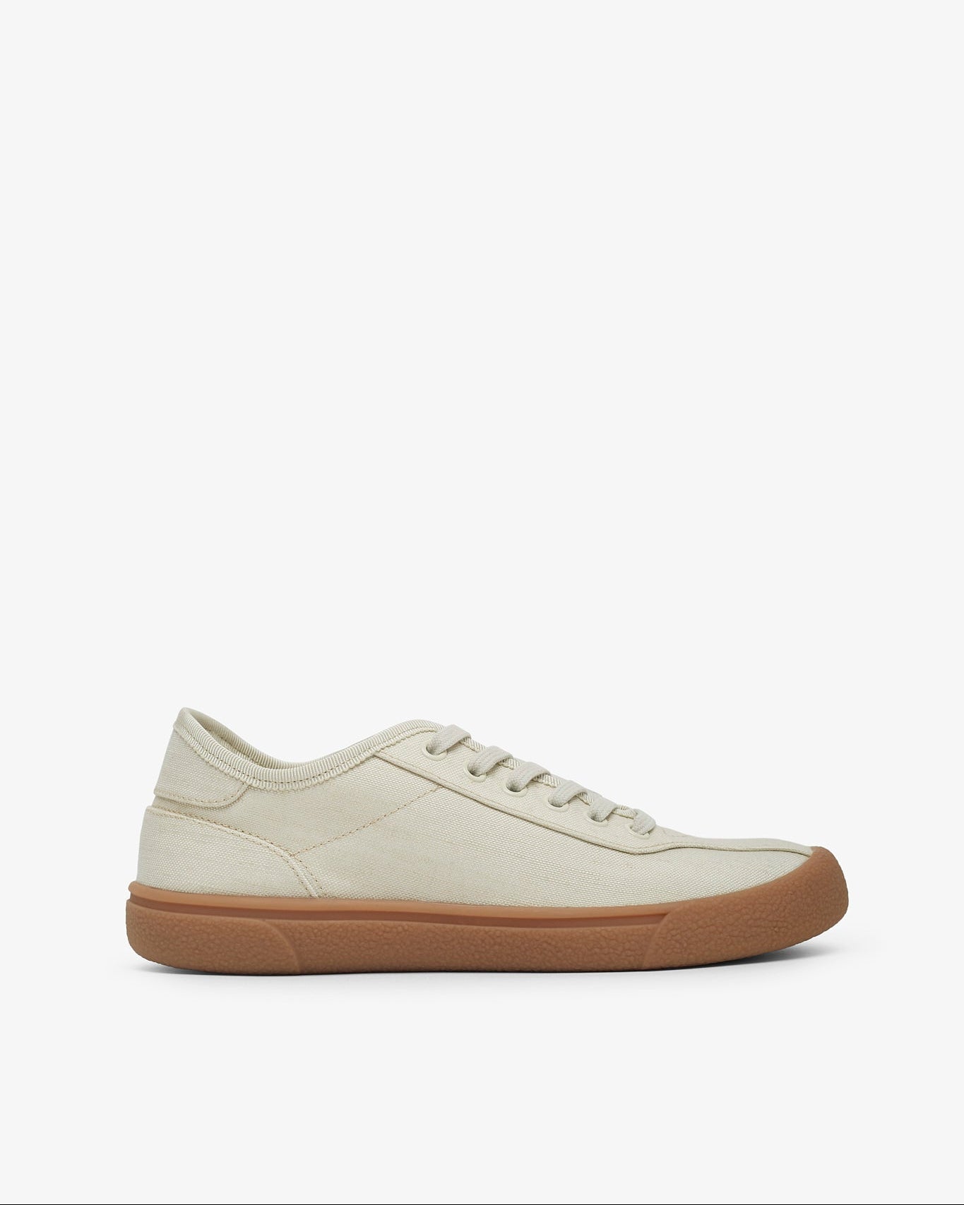 Black loafer shoe on a white background