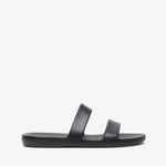Black sandal on a white background