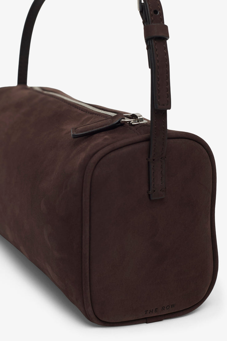 90's brown nubuck leather bag