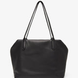 Henri black leather bag