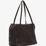 Henri brown matt leather bag
