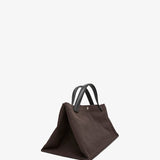 Idaho dark grey canvas bag