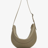 Jouve taupe lether shoulder bag