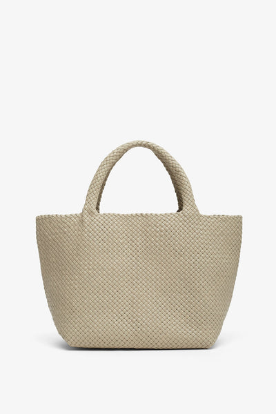 Ruth woven soft leather tote bag