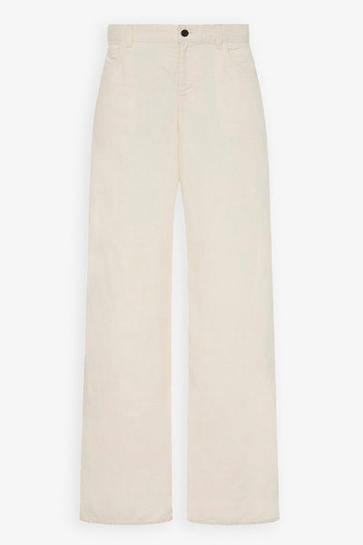 Eglitta white linen jeans