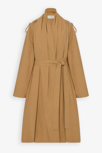 Pami belted trench coat