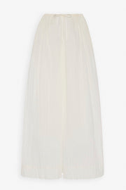 Hypnosta cotton poplin wide leg pants