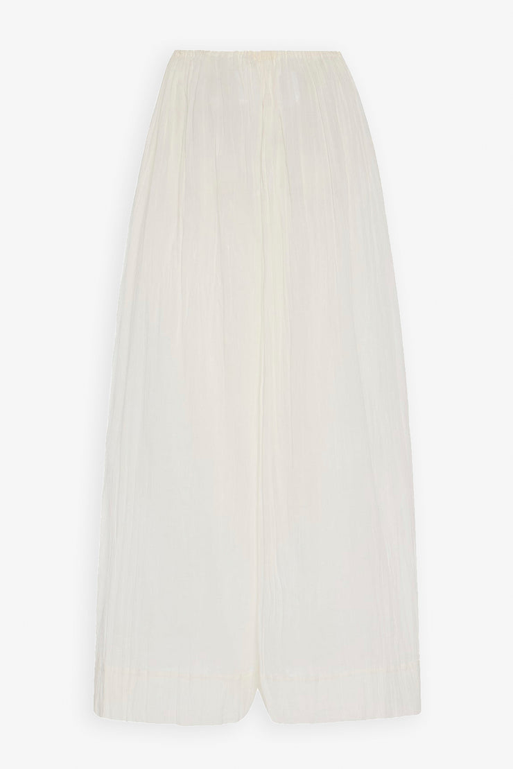 Hypnosta cotton poplin wide leg pants