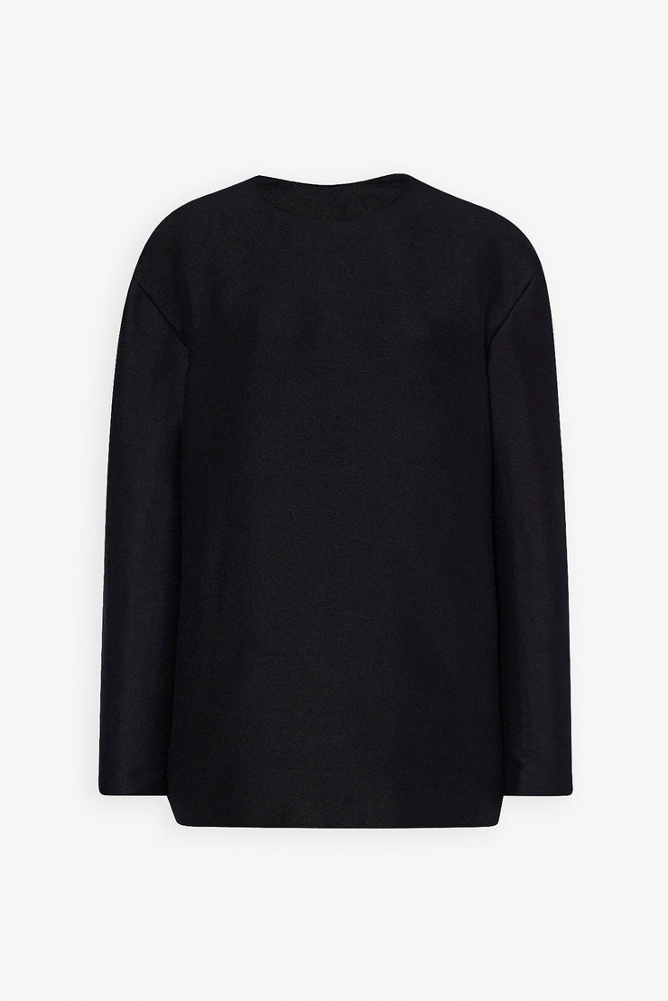 Guri ribbon back cashmere top