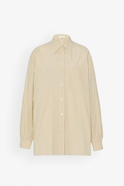 Nesson stripe organic cotton shirt