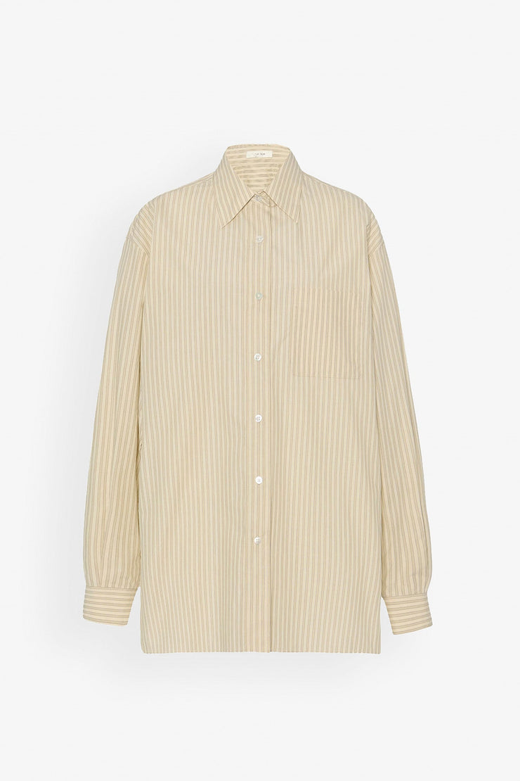 Nesson stripe organic cotton shirt