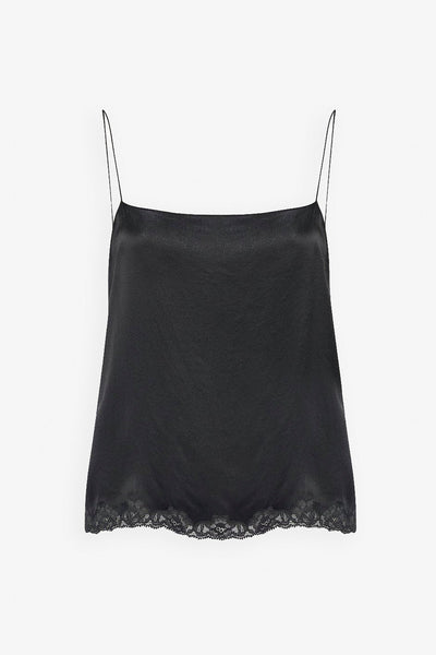Kilari lace-trimmed silk camisole