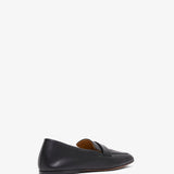 Square black loafers