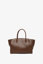 Marlo 12 dark brown tote bag
